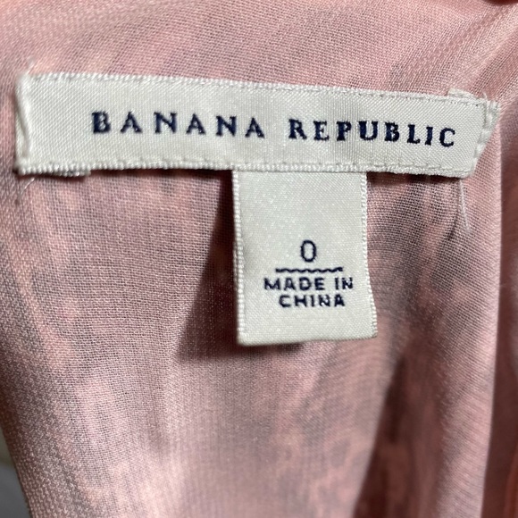 Banana Republic Silk Dress Pastels Size 0 - Picture 14 of 14